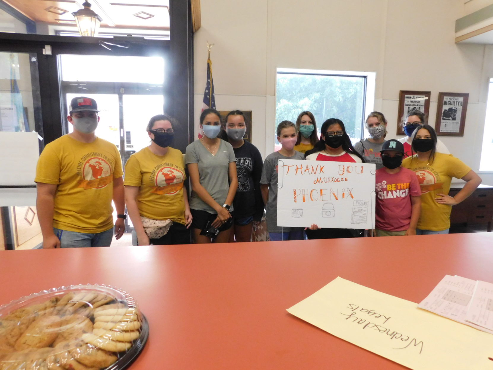 Youth volunteer group honors Phoenix